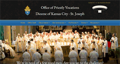 Desktop Screenshot of kcpriest.org