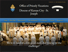 Tablet Screenshot of kcpriest.org